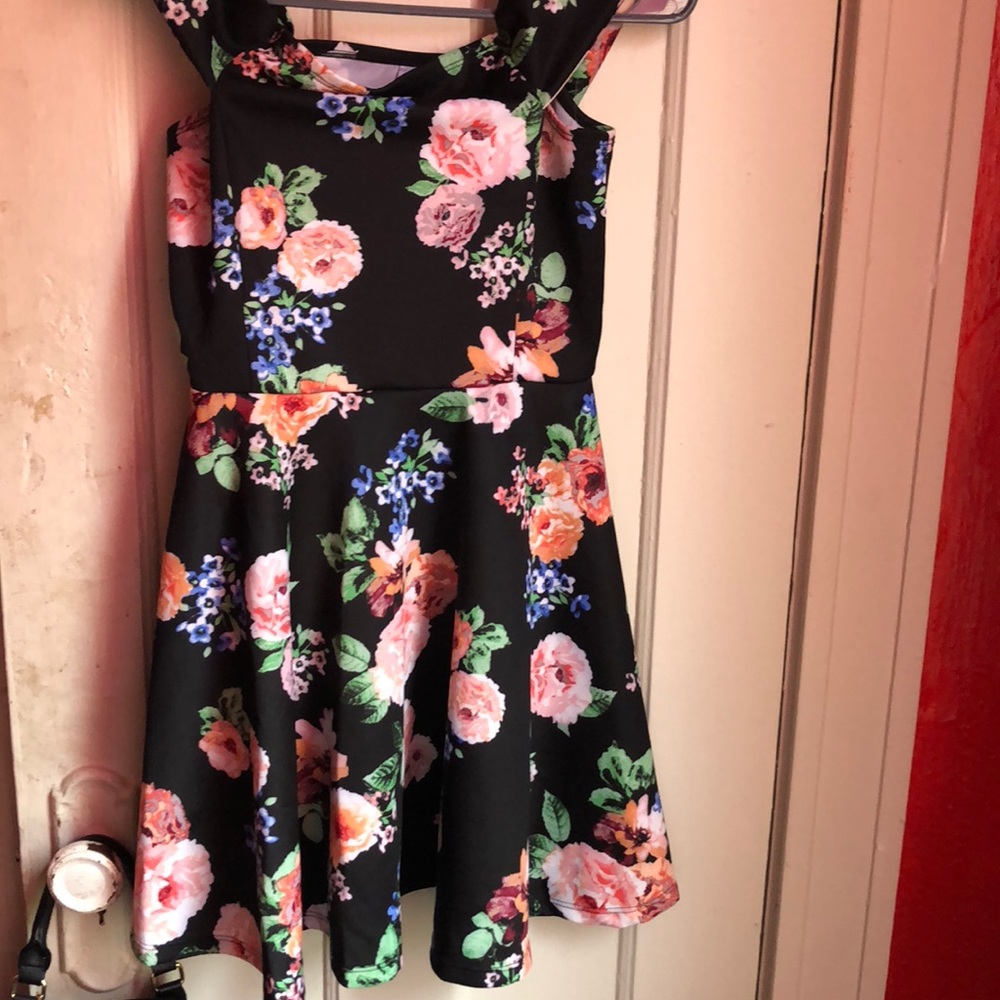 Floral design dress